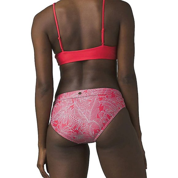 NWT Prana Ramba Bikini Bottom SM 'Papaya Fronds' - Picture 3 of 6